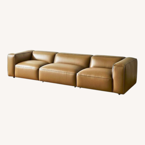 Used Modway Auren Faux Leather 3+ Piece Sectional for sale on AptDeco