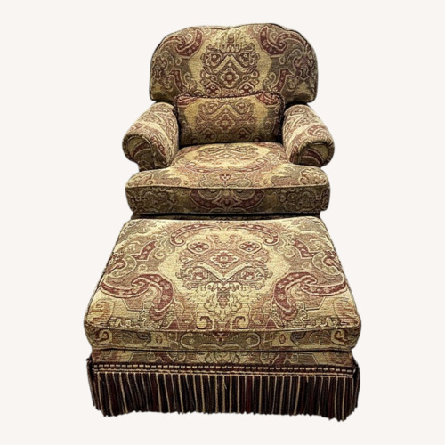 Used Southwood Club Chair Armchair with Ottoman for sale on AptDeco