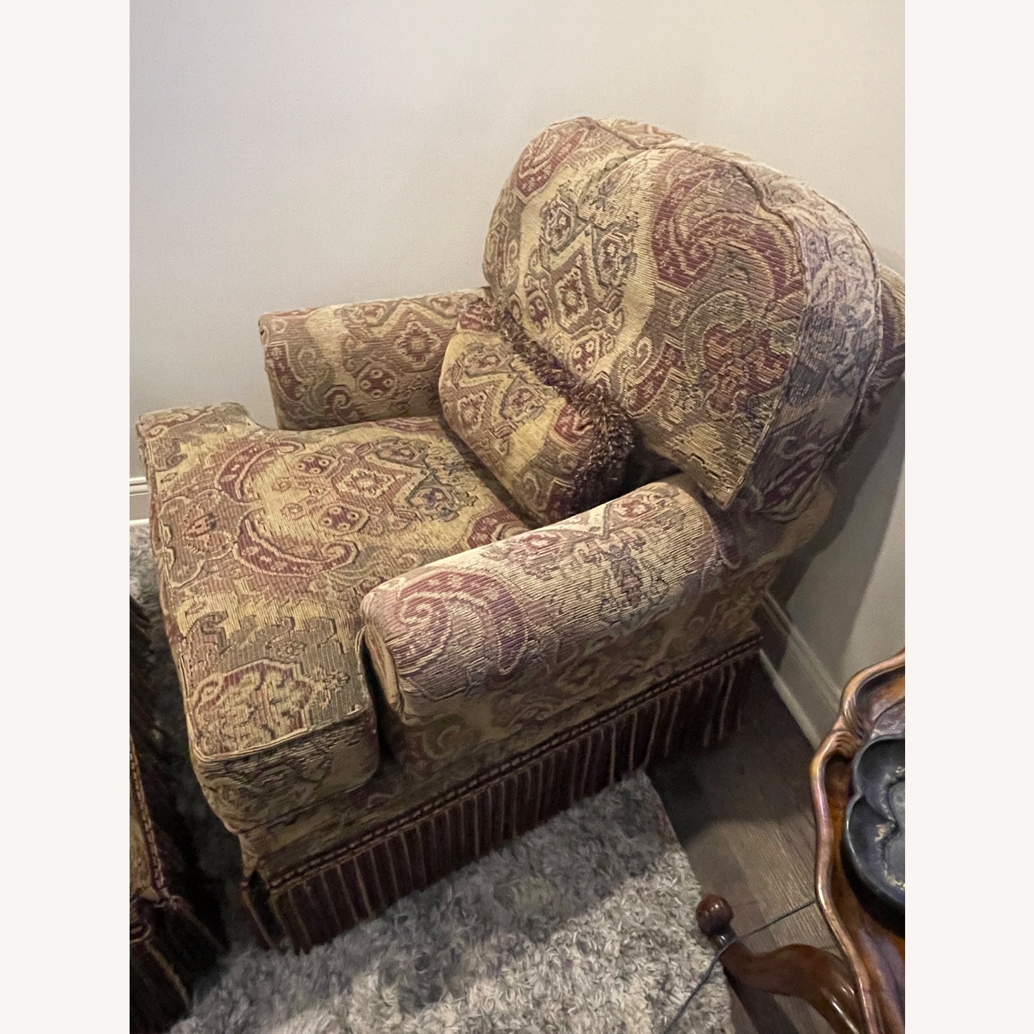 Southwood Club Chair Armchair with Ottoman - image-2