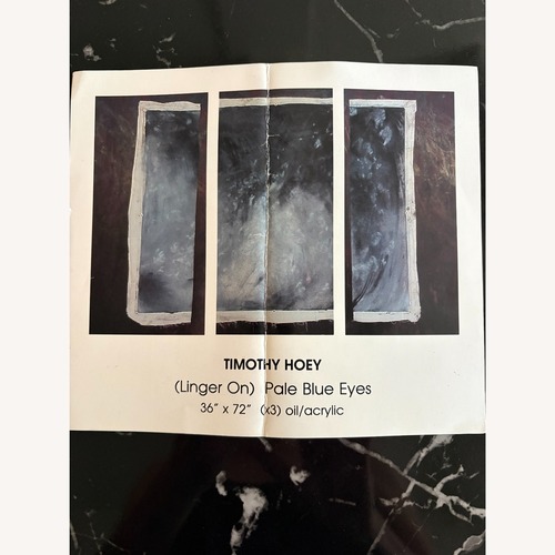 Used Contemporary Wall Art Triptych  for sale on AptDeco