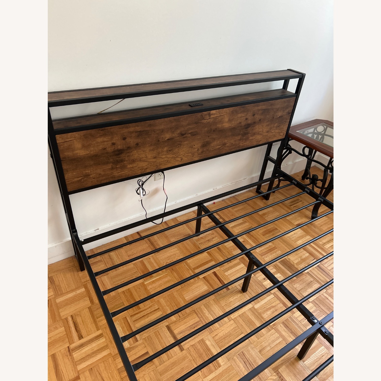 Amazon Black Metal Full Bed - image-4