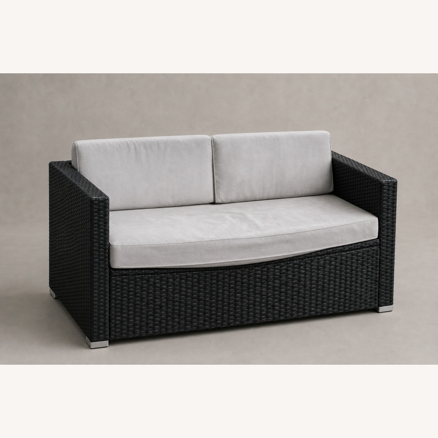Black Rattan Balcony Set - image-5