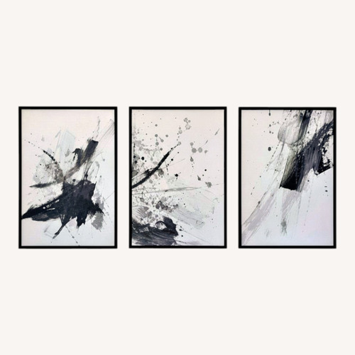 Used Amazon Framed Art + Plant Decor Bundle for sale on AptDeco