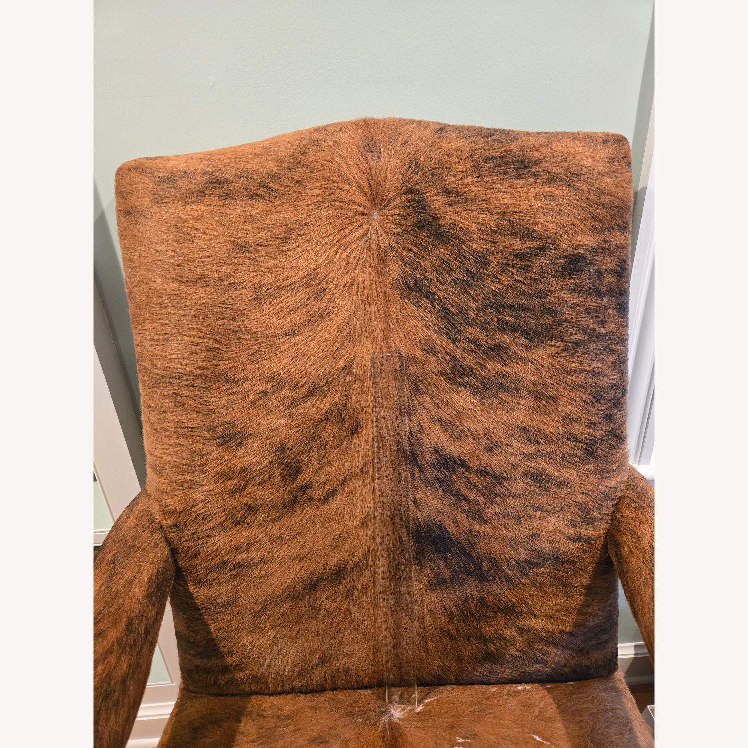 Theodore Alexander Althorp Wood Fur Throne Chair - image-3