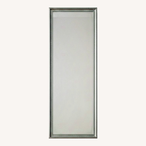 Used Vintage/Antique Light Gray Floor Mirror for sale on AptDeco