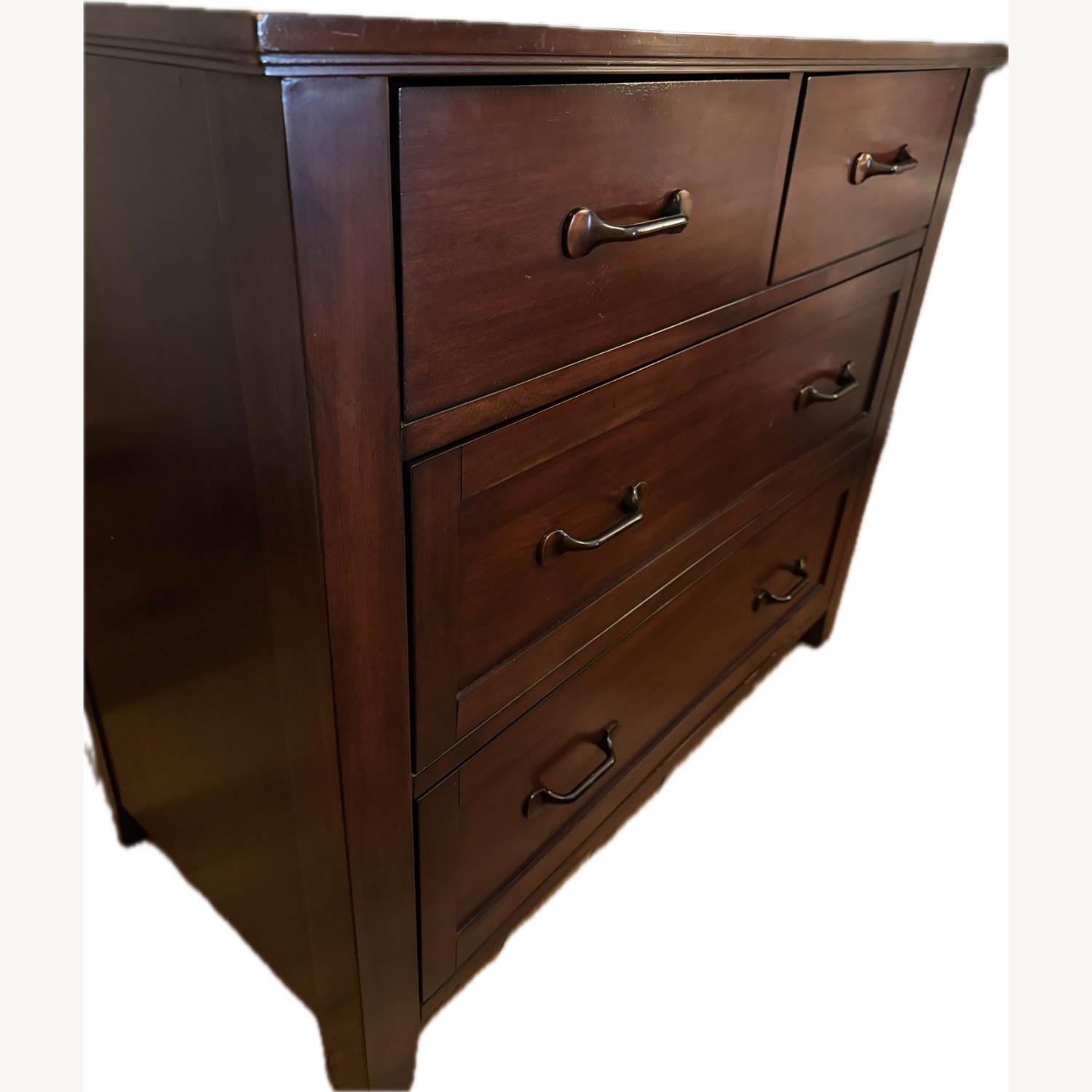 Pottery Barn Stratton Dark Brown Wood Dresser - image-4