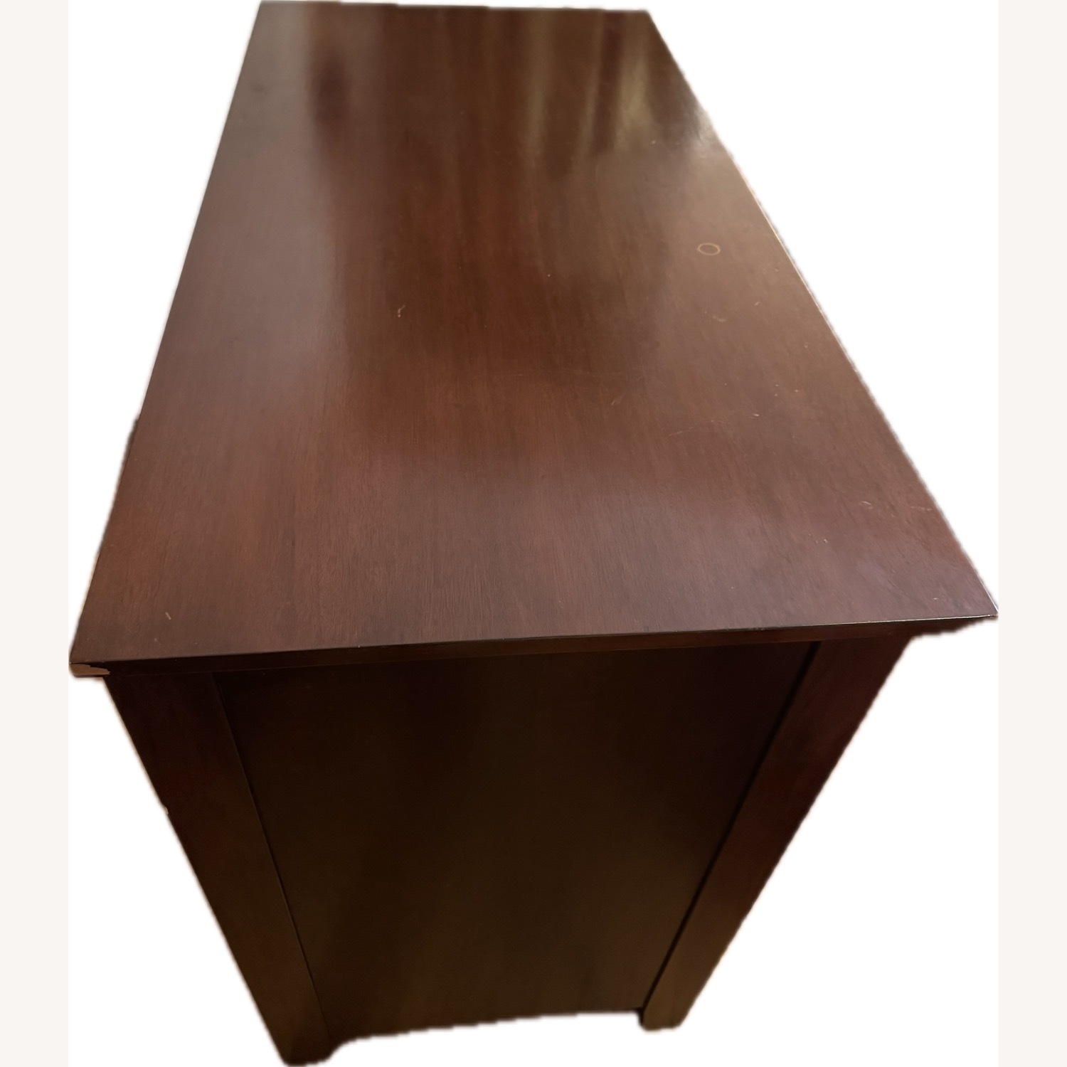 Pottery Barn Stratton Dark Brown Wood Dresser - image-5