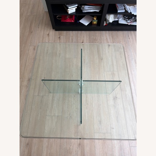 Used Vintage/Antique Natural Glass Coffee Table for sale on AptDeco