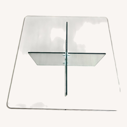 Used Vintage/Antique Natural Glass Coffee Table for sale on AptDeco