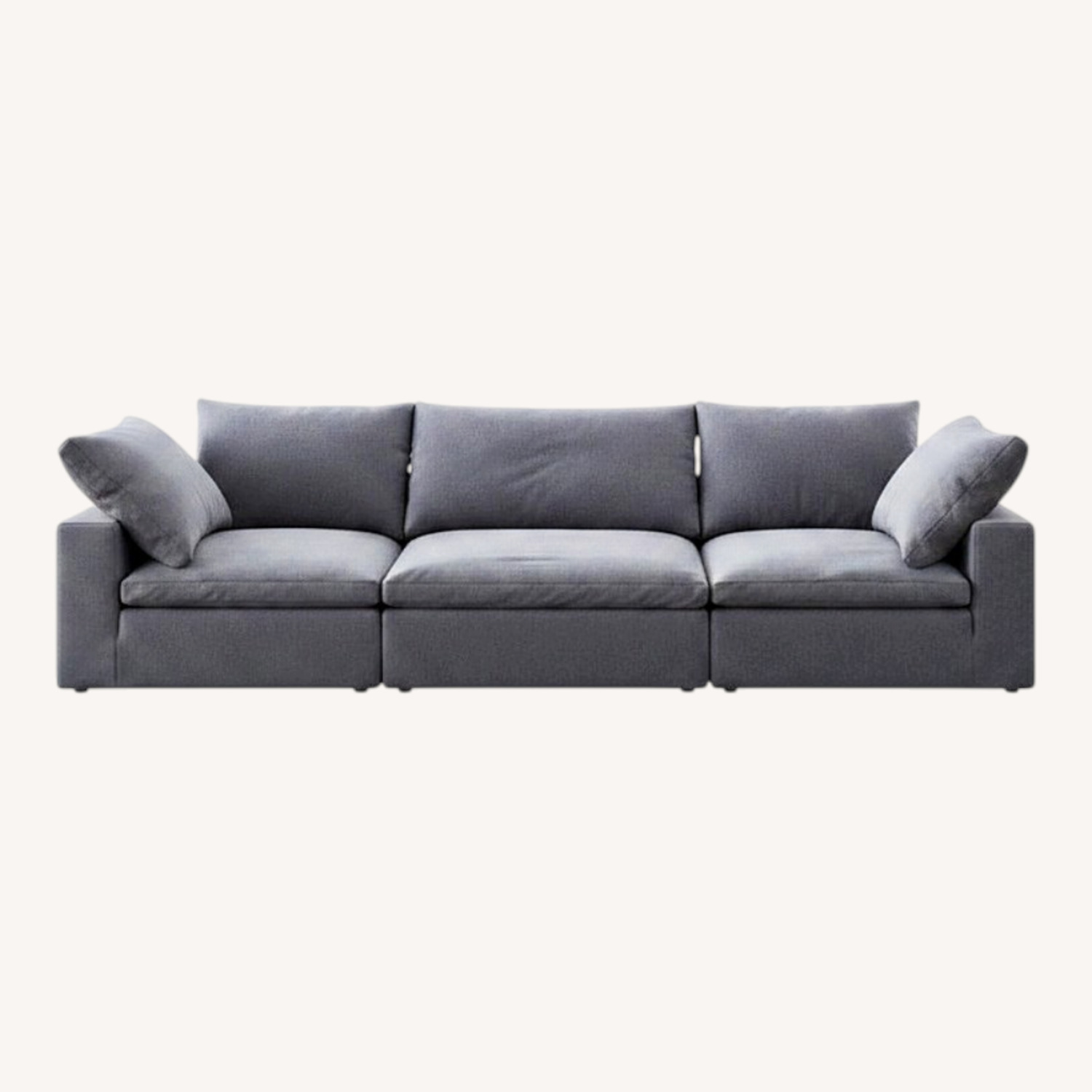 Restoration Hardware Petite Cloud Modular L-Sectional - image-0