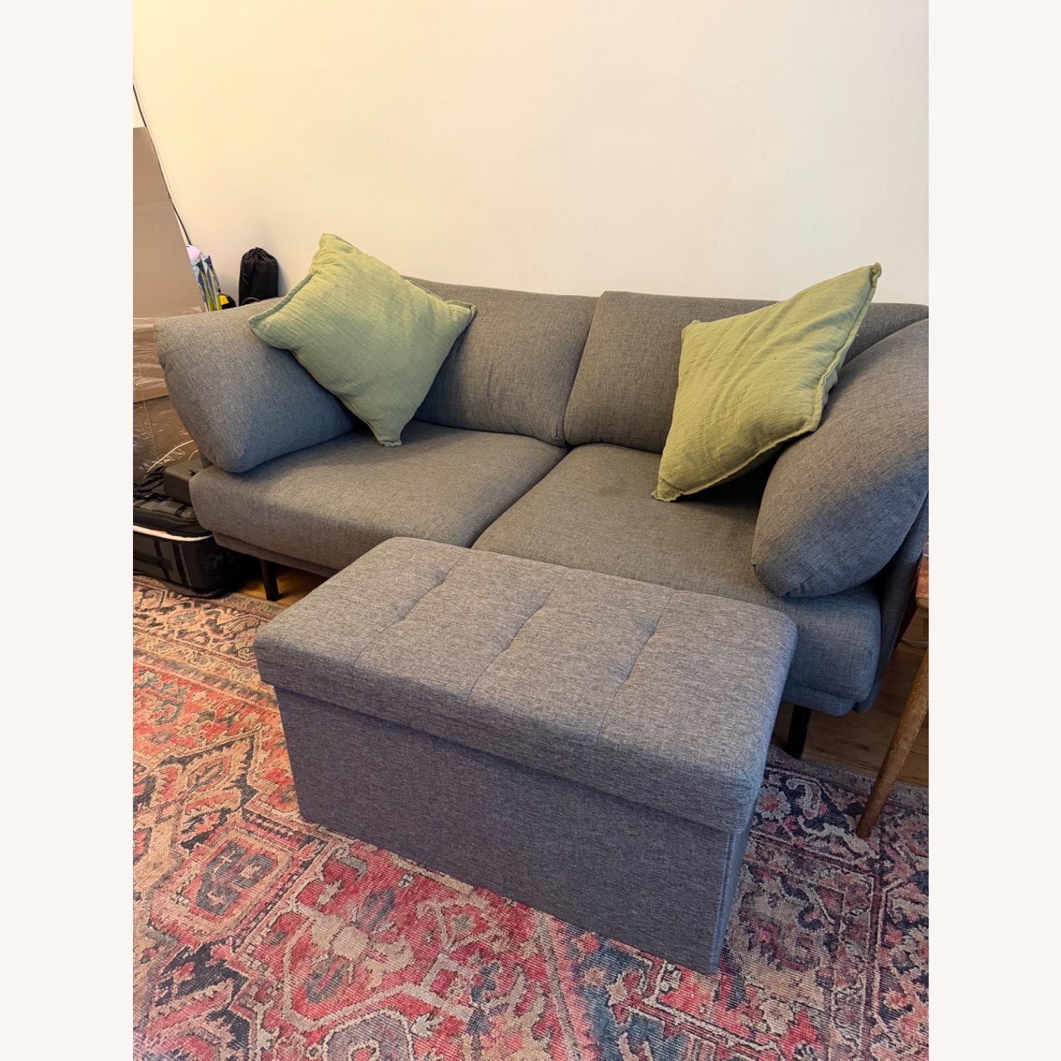 Burrow Range Fabric Loveseat - image-3