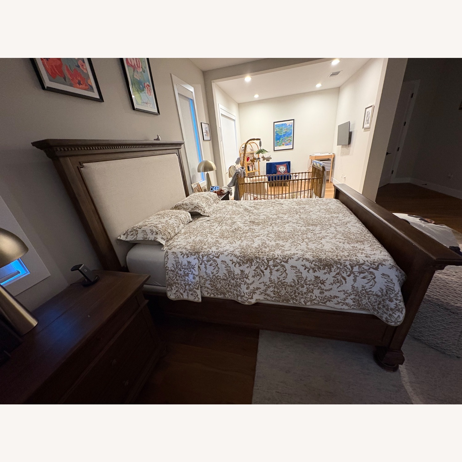 Restoration Hardware Mayfair Queen Bed - image-2