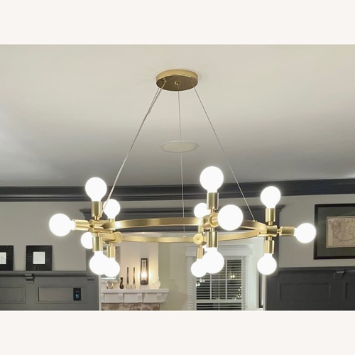 Used Rejuvenation Radcliffe 30” Chandelier for sale on AptDeco