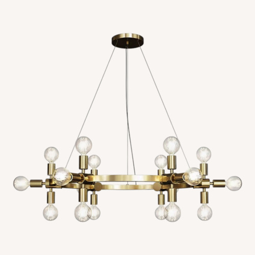 Used Rejuvenation Radcliffe 30” Chandelier for sale on AptDeco