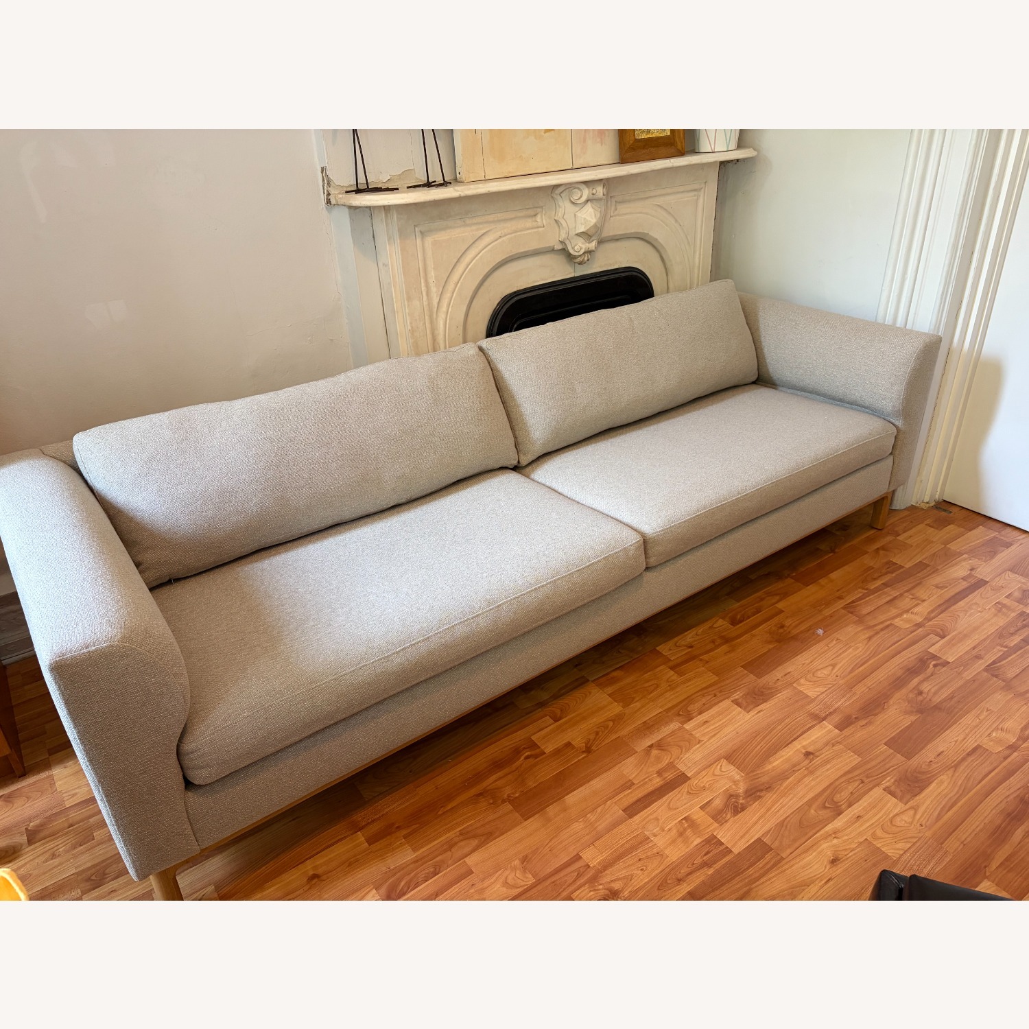 Blu Dot Guide Natural Fabric 3+ Seater Sofa - image-7