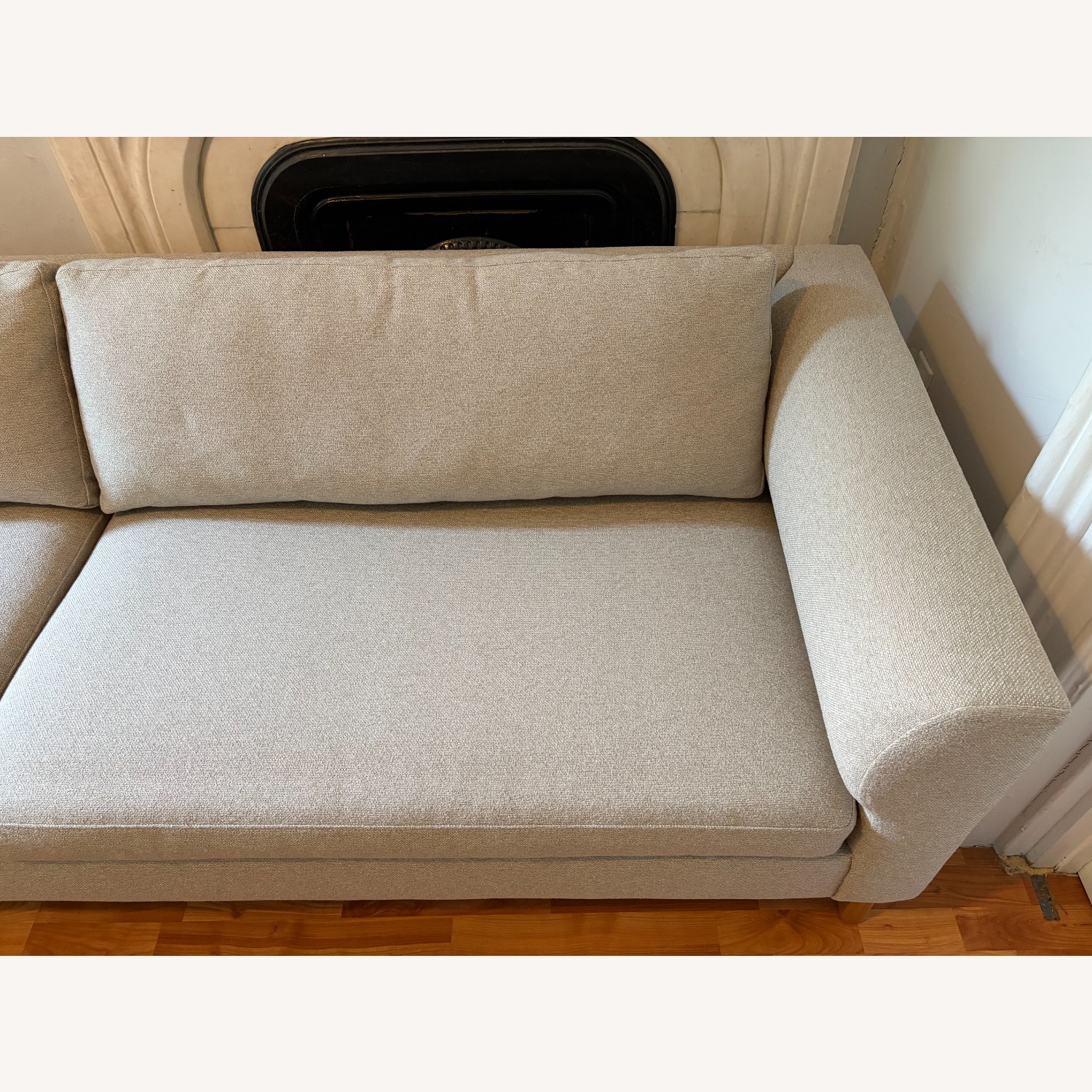 Blu Dot Guide Natural Fabric 3+ Seater Sofa - image-11