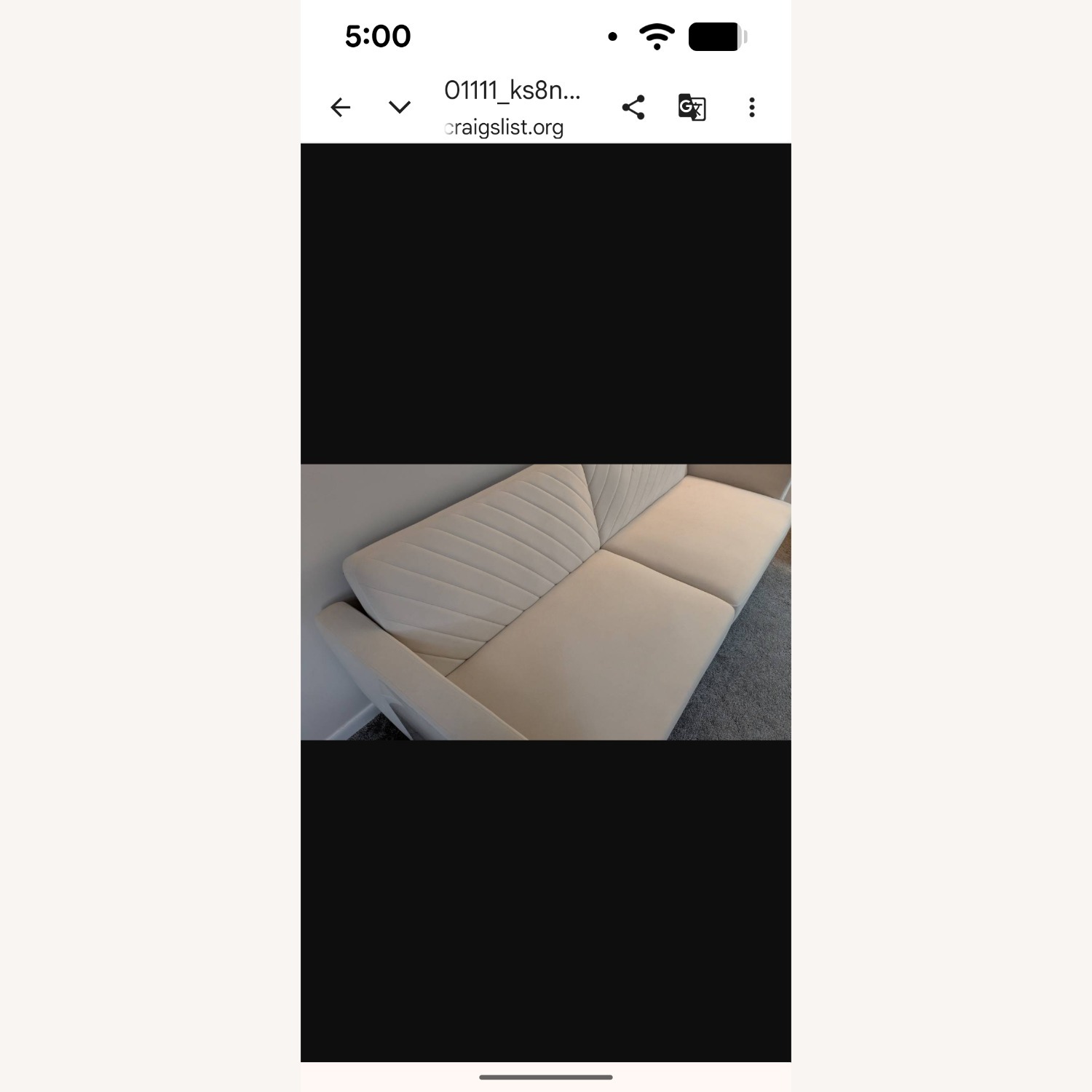 Futon Sofa - image-2