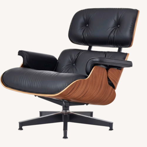 Used Herman Miller Eames Lounge Chair Palisander Black Tall for sale on AptDeco