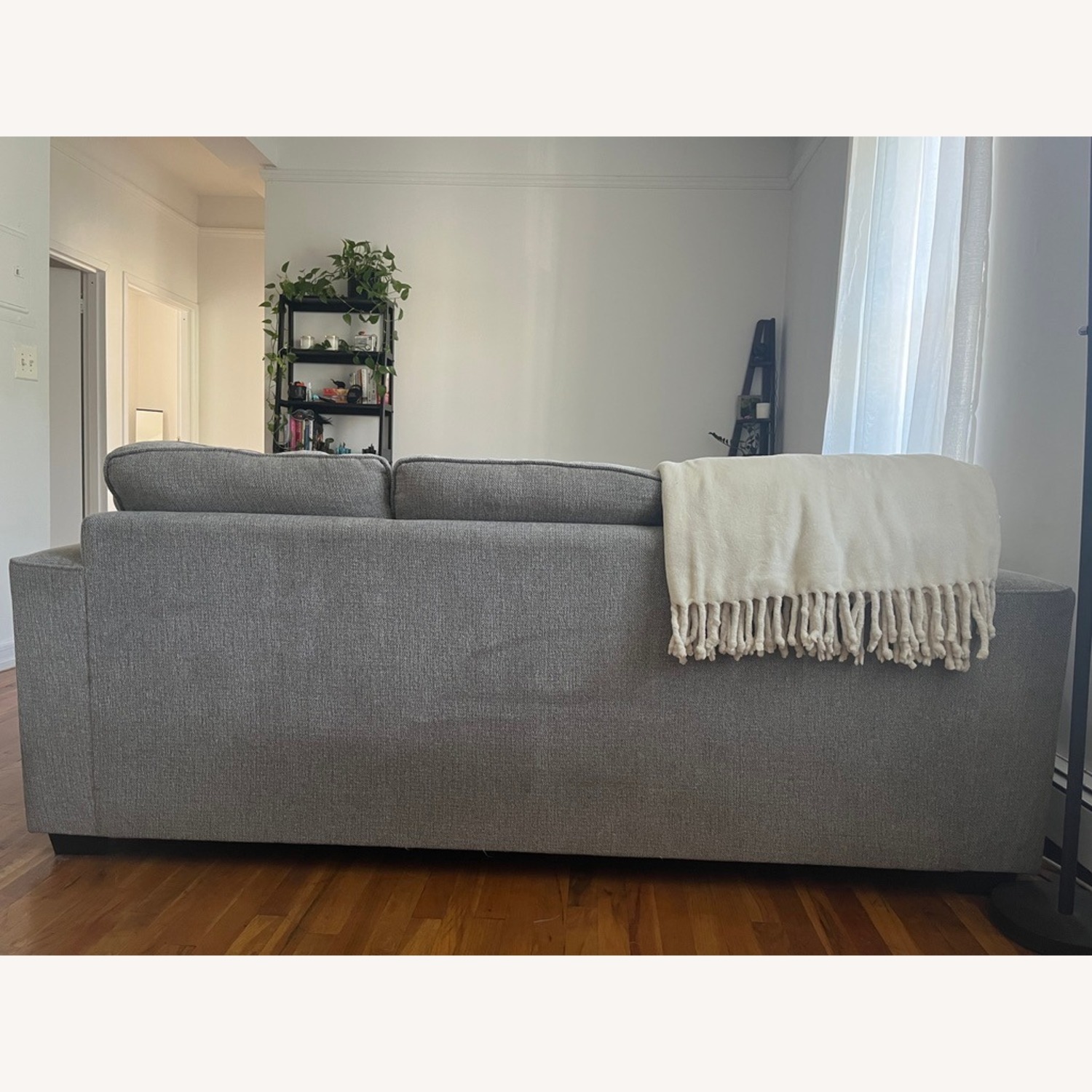 Gray 2-Piece Chaise Sectional Sofa - image-3