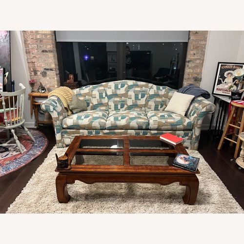 Used Multi-Color Patterned Vintage Sofa for sale on AptDeco