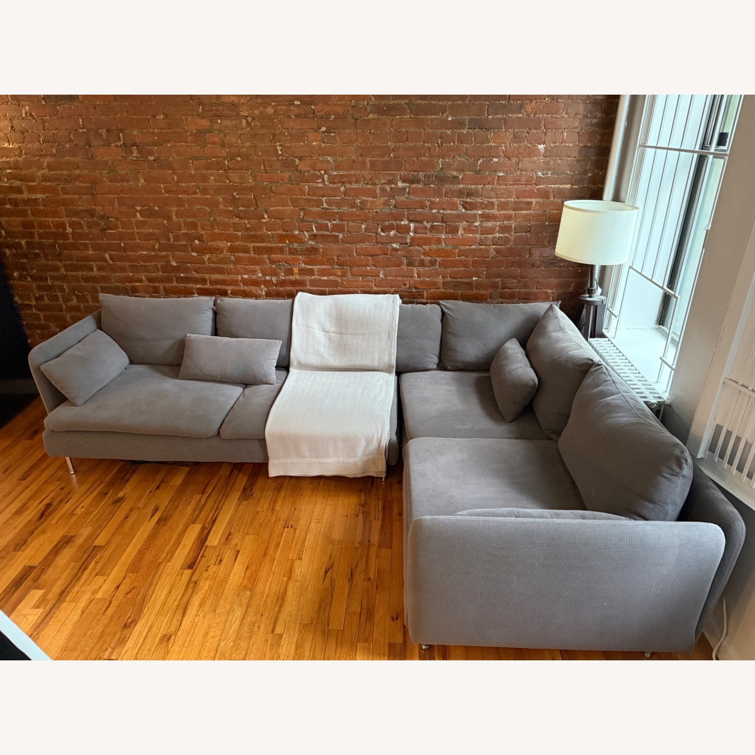 IKEA SÖDERHAMN L-Shape Sectional Couch - image-2
