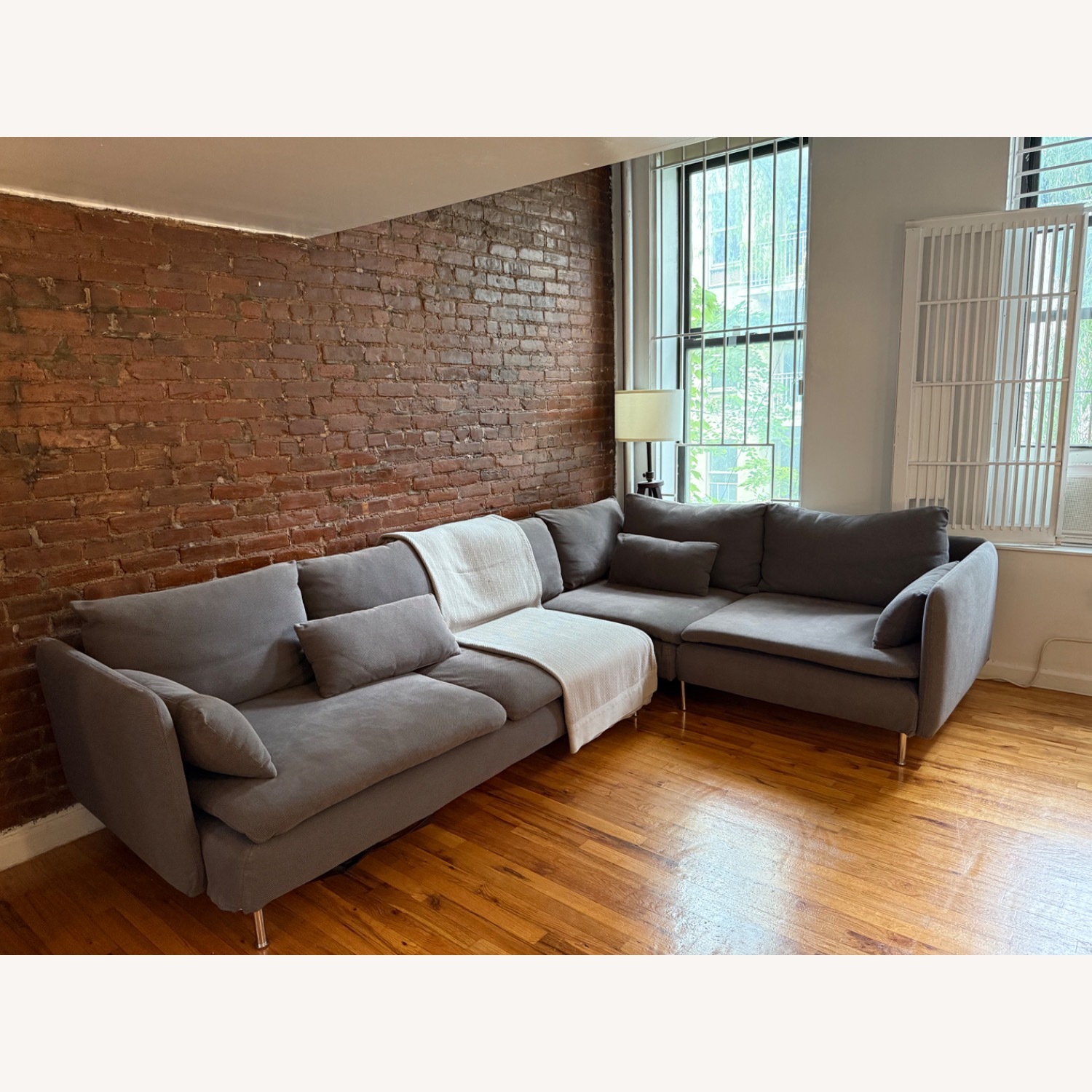 IKEA SÖDERHAMN L-Shape Sectional Couch - image-1