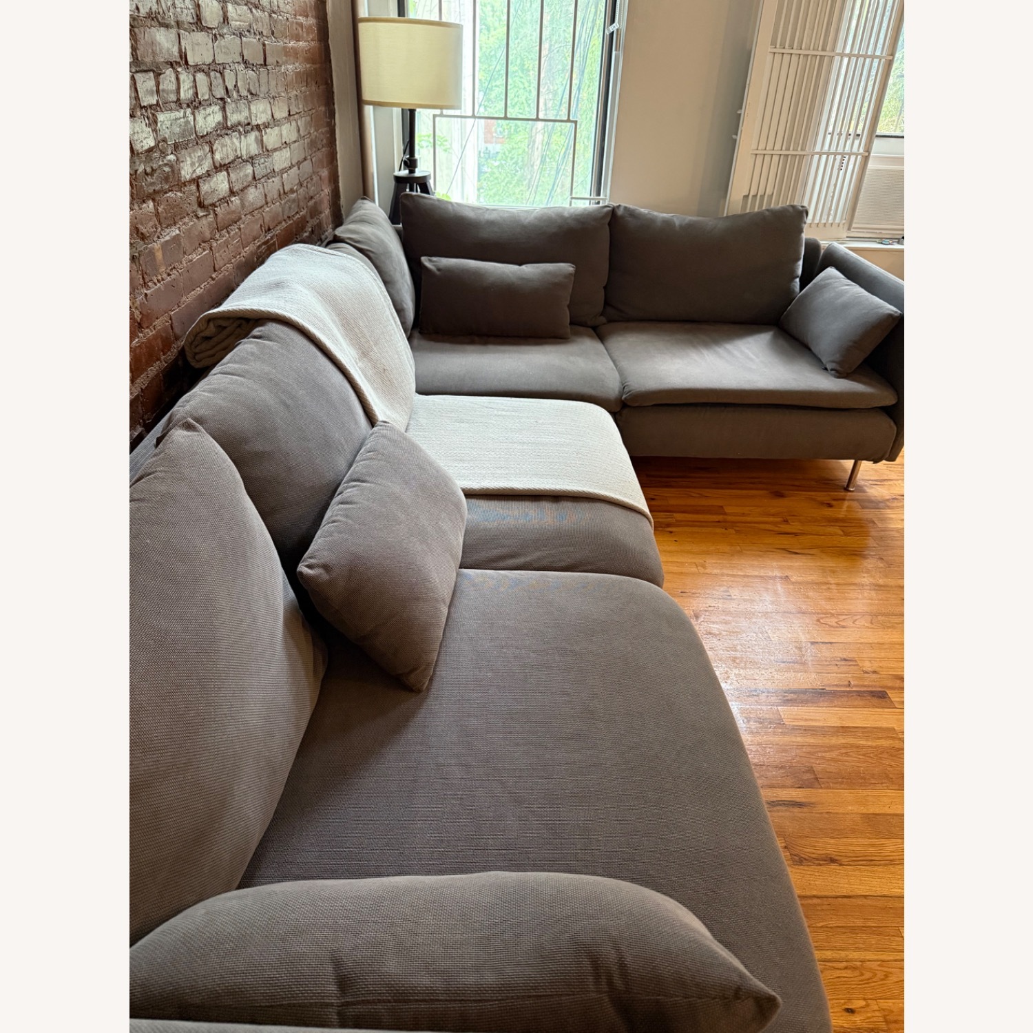 IKEA SÖDERHAMN L-Shape Sectional Couch - image-3