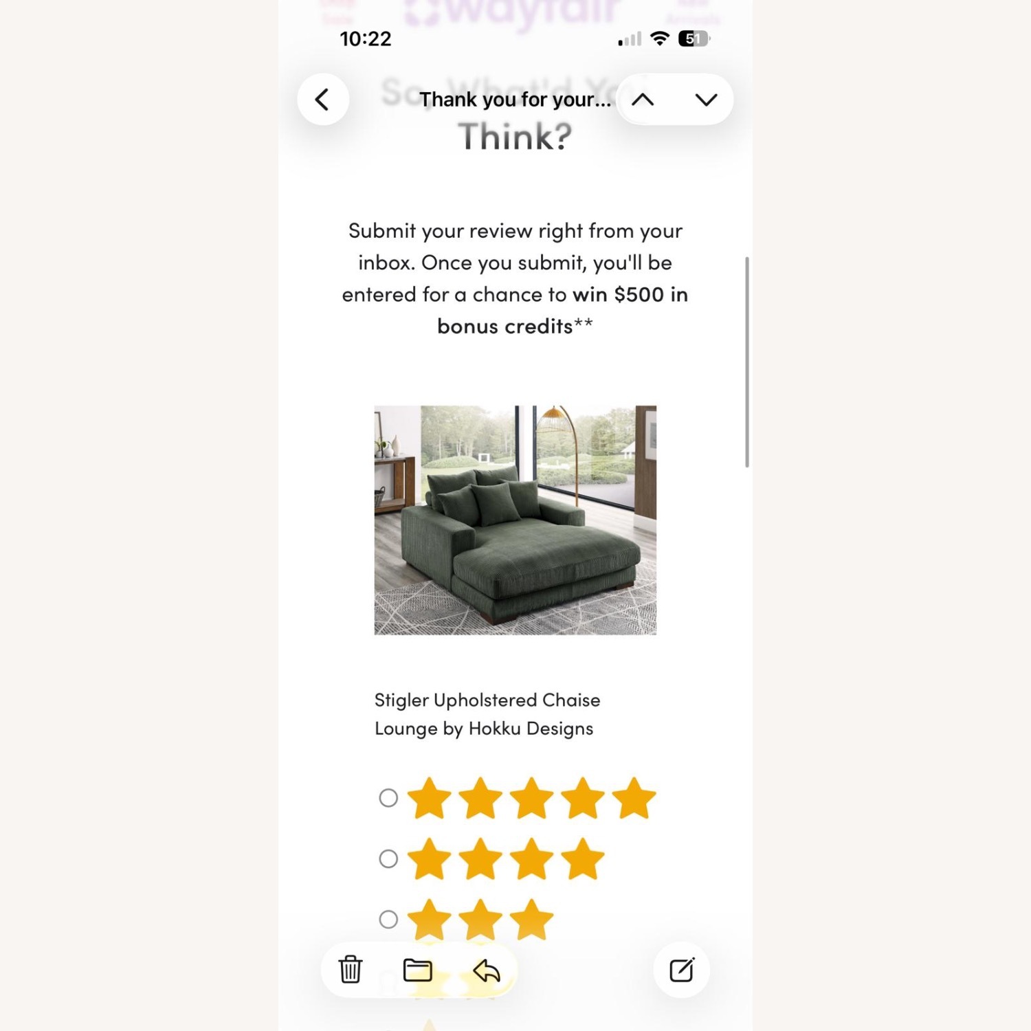 Stigler Upholstered Chaise Lounge - image-3
