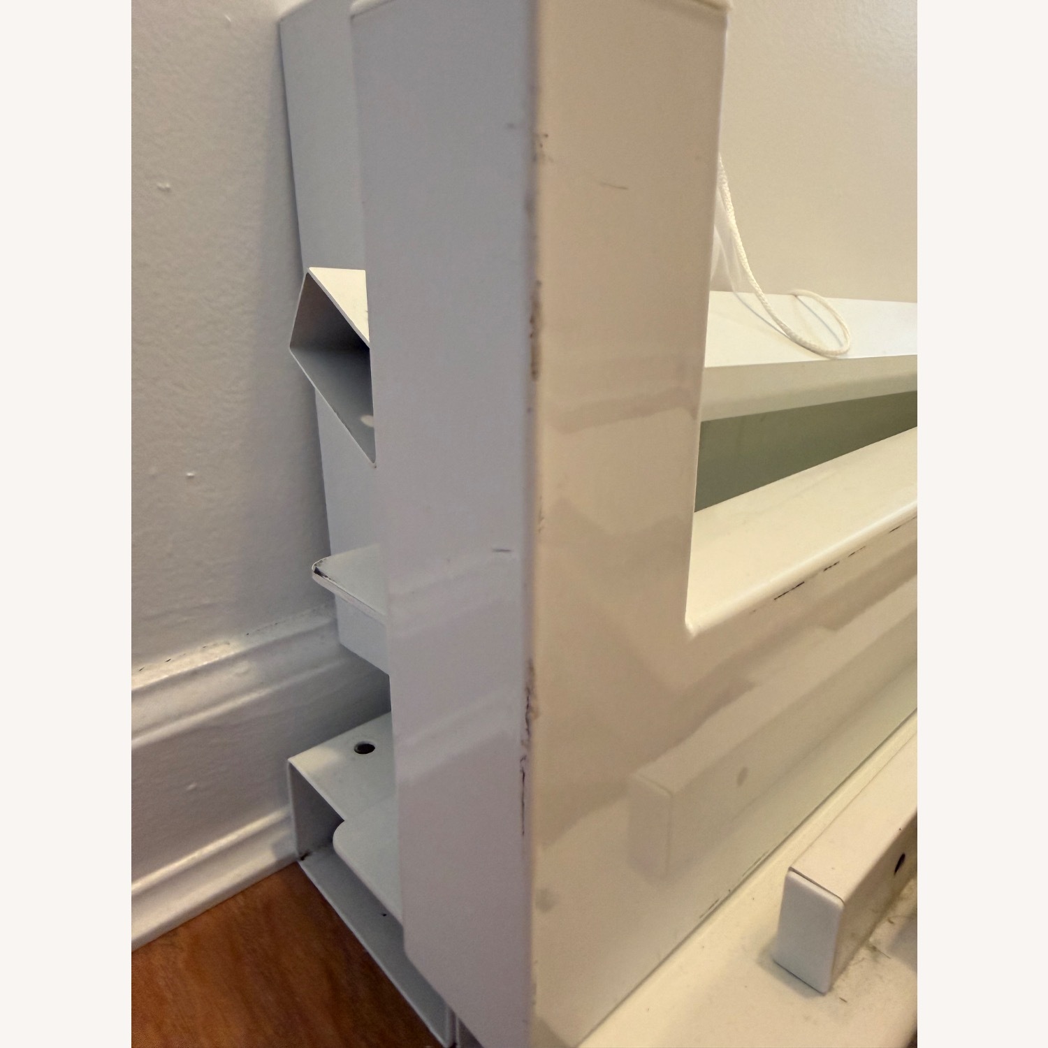 CB2 Dondra King Platform Bed – White Steel - image-4