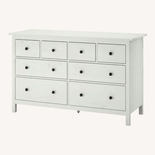 Used IKEA HEMNES White Wood Dresser for sale on AptDeco