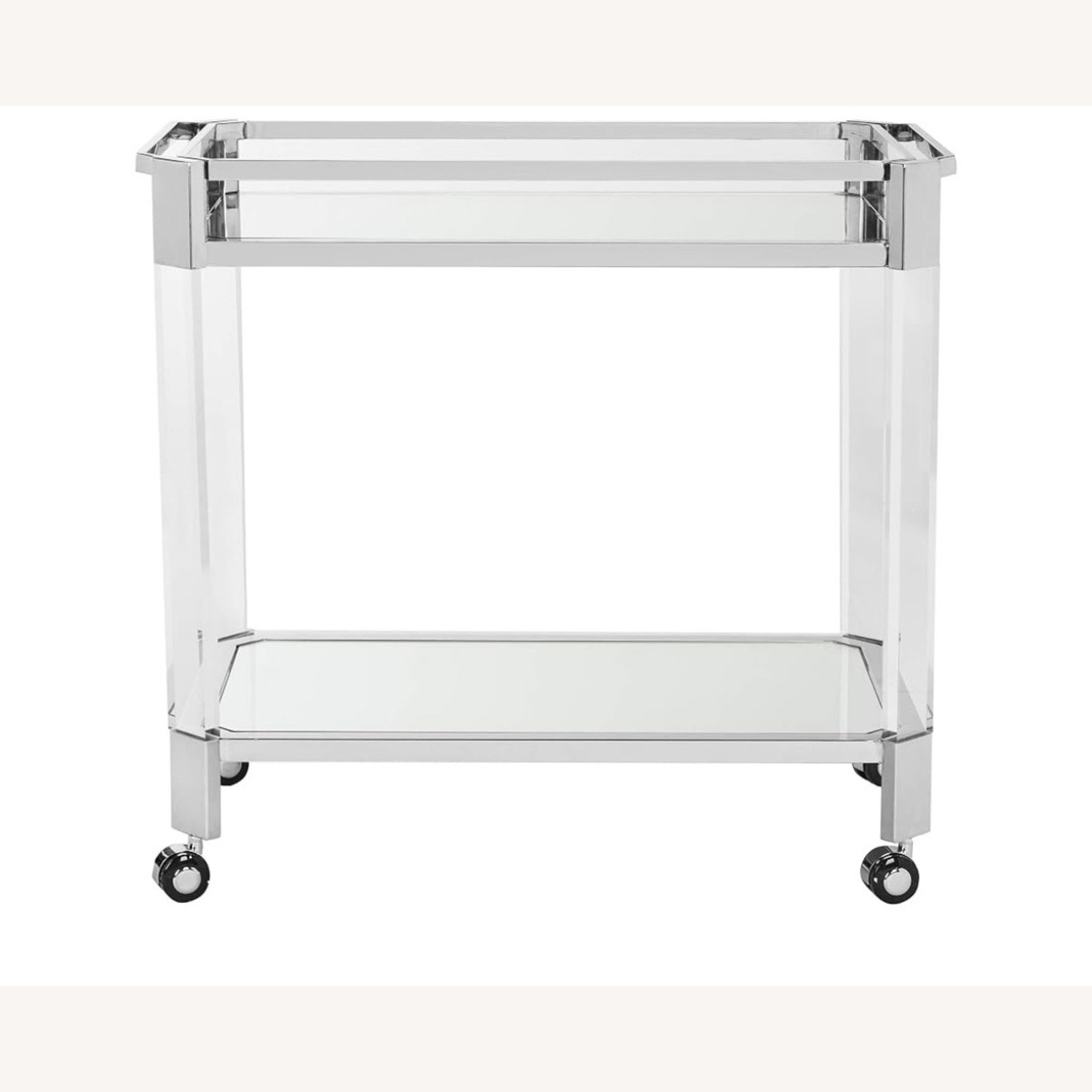 Safavieh Couture Silver Bar Trolley - image-5
