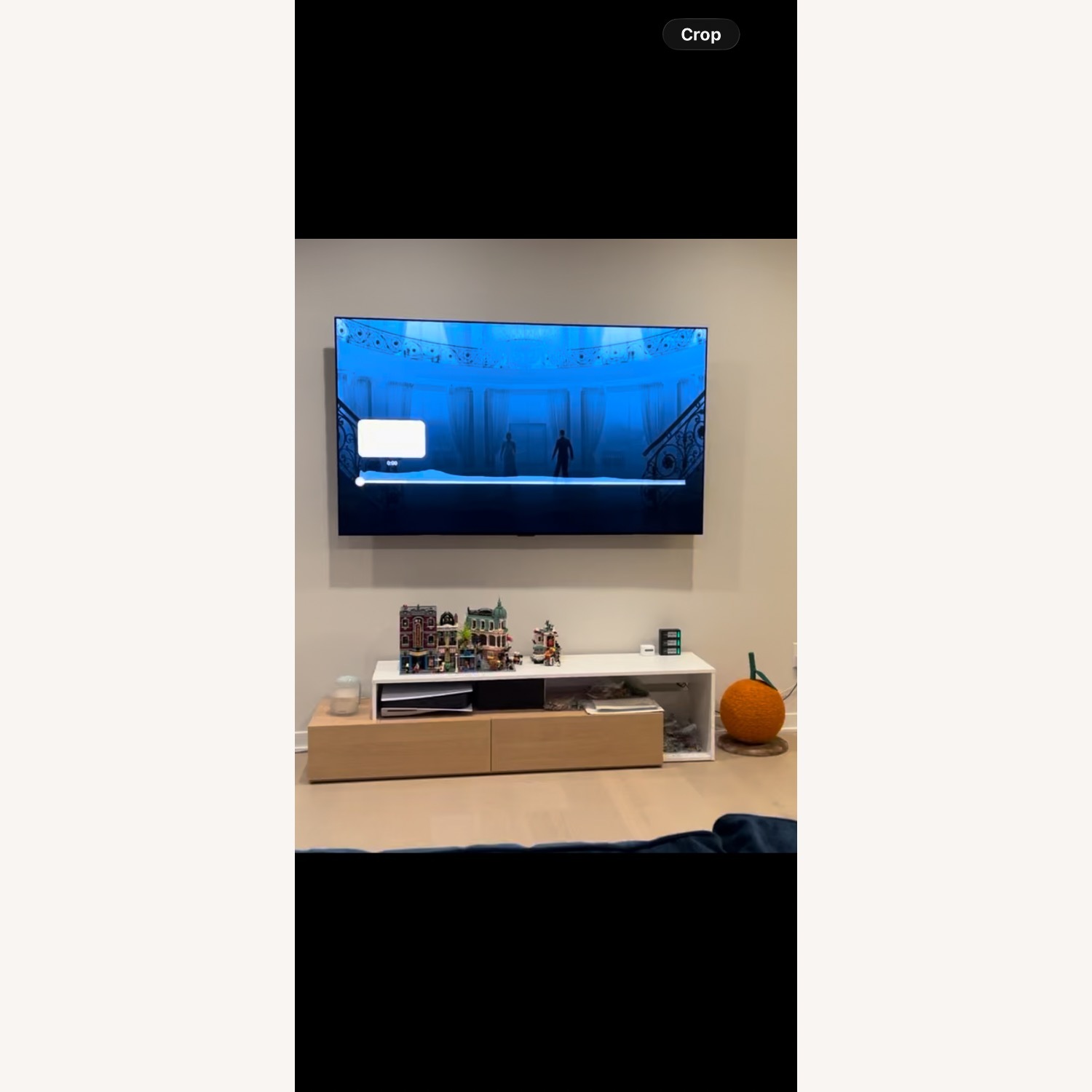 Caven TV Stand with 2 Drawers for TVs up to 78" - image-1