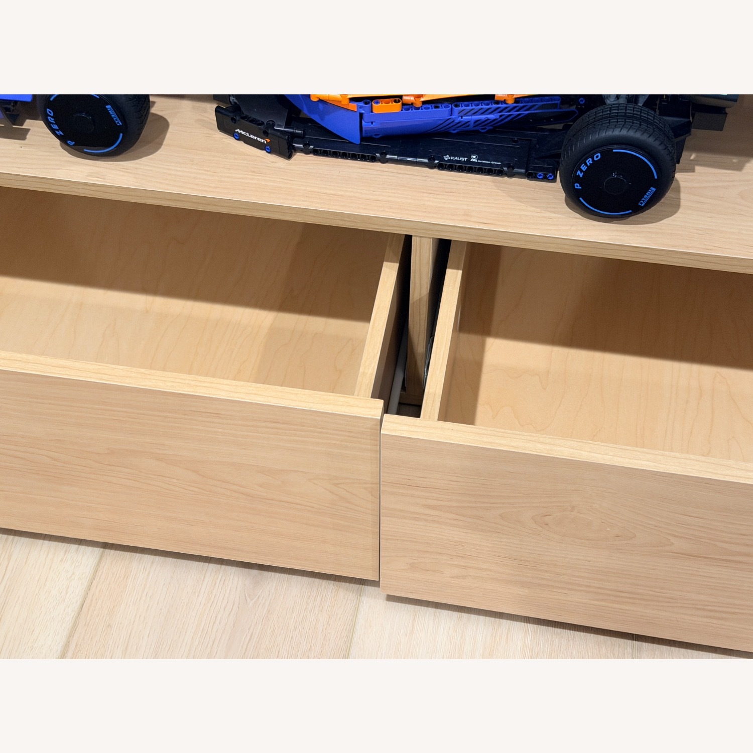 Caven TV Stand with 2 Drawers for TVs up to 78" - image-4