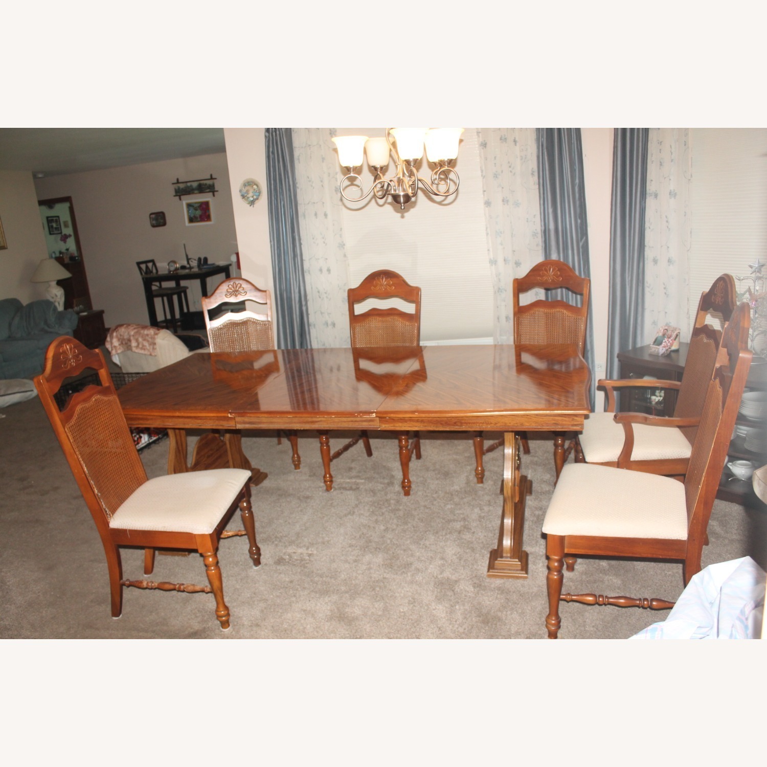 CISCO Brothers Dark Brown Wood Dining Sets - image-4