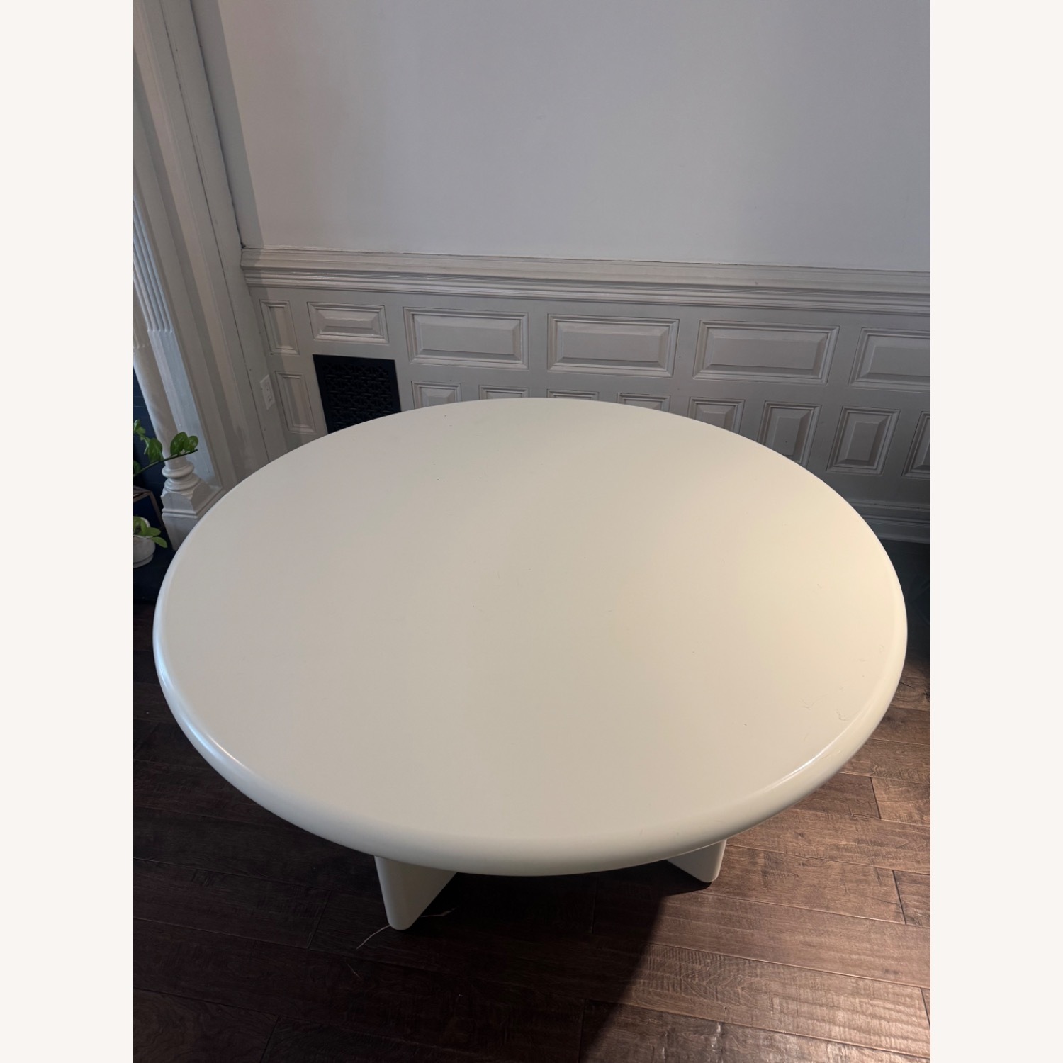 White Wood Dining Table - image-7
