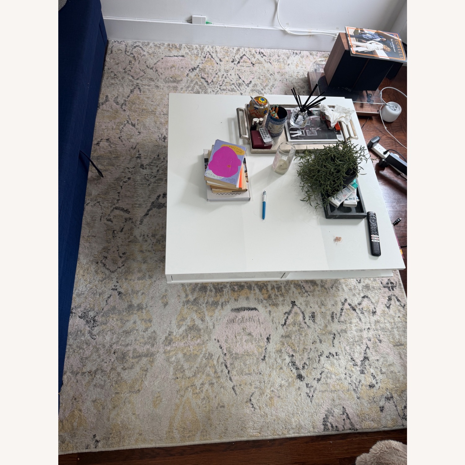 IKEA ORDVAXLING Fabric Area Rug 5' x 8' - image-1