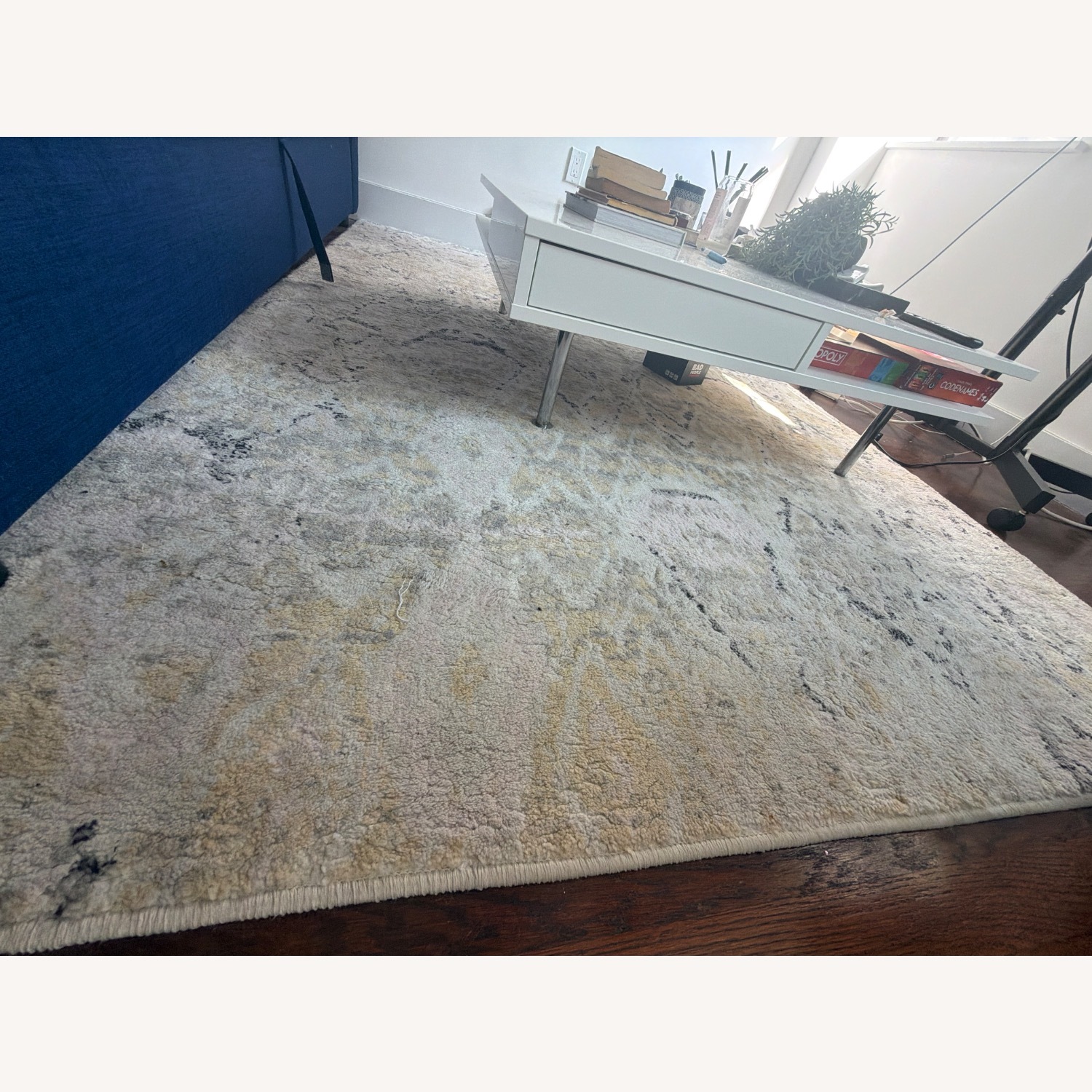IKEA ORDVAXLING Fabric Area Rug 5' x 8' - image-3
