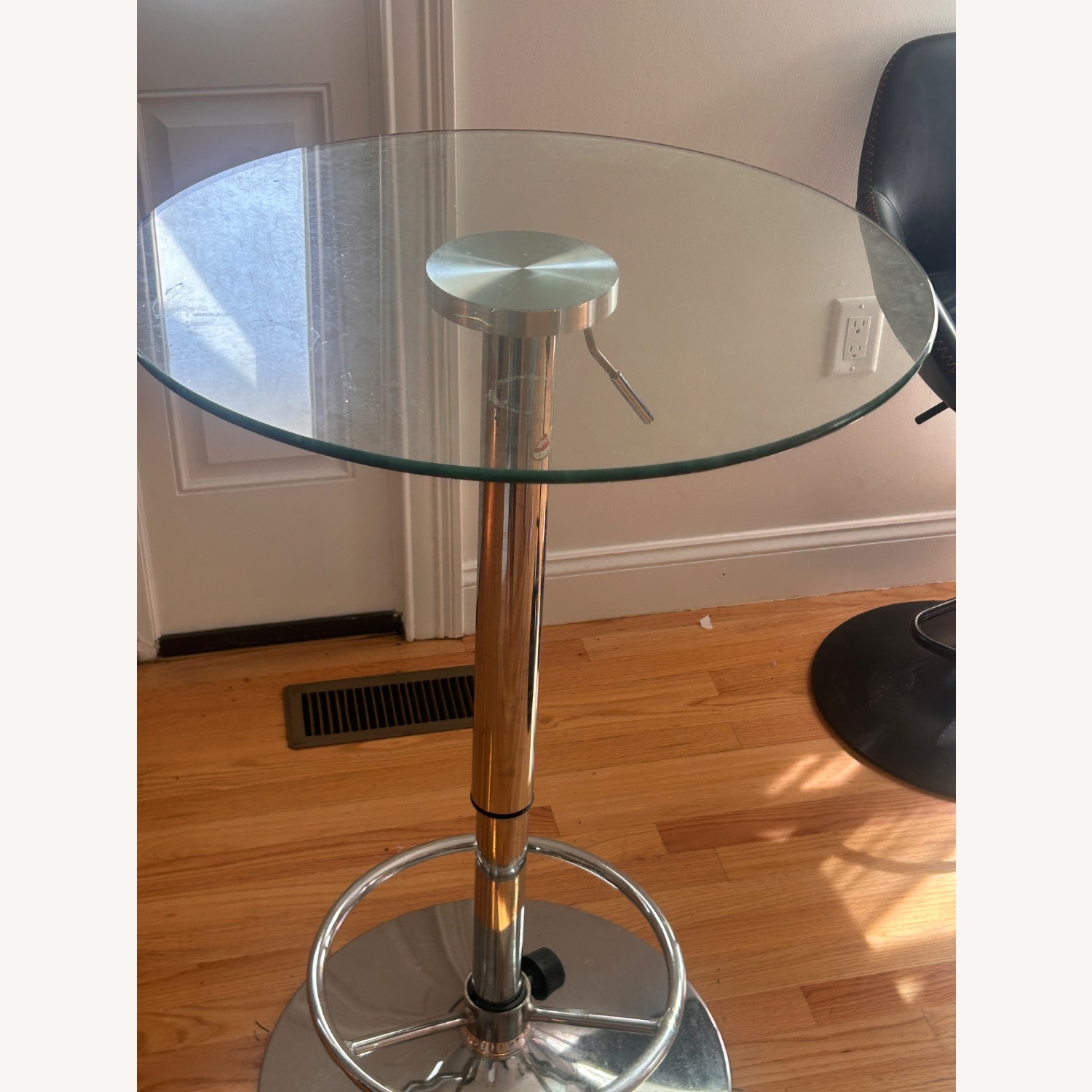 Wayfair Glass Table on Pedestal  - image-1