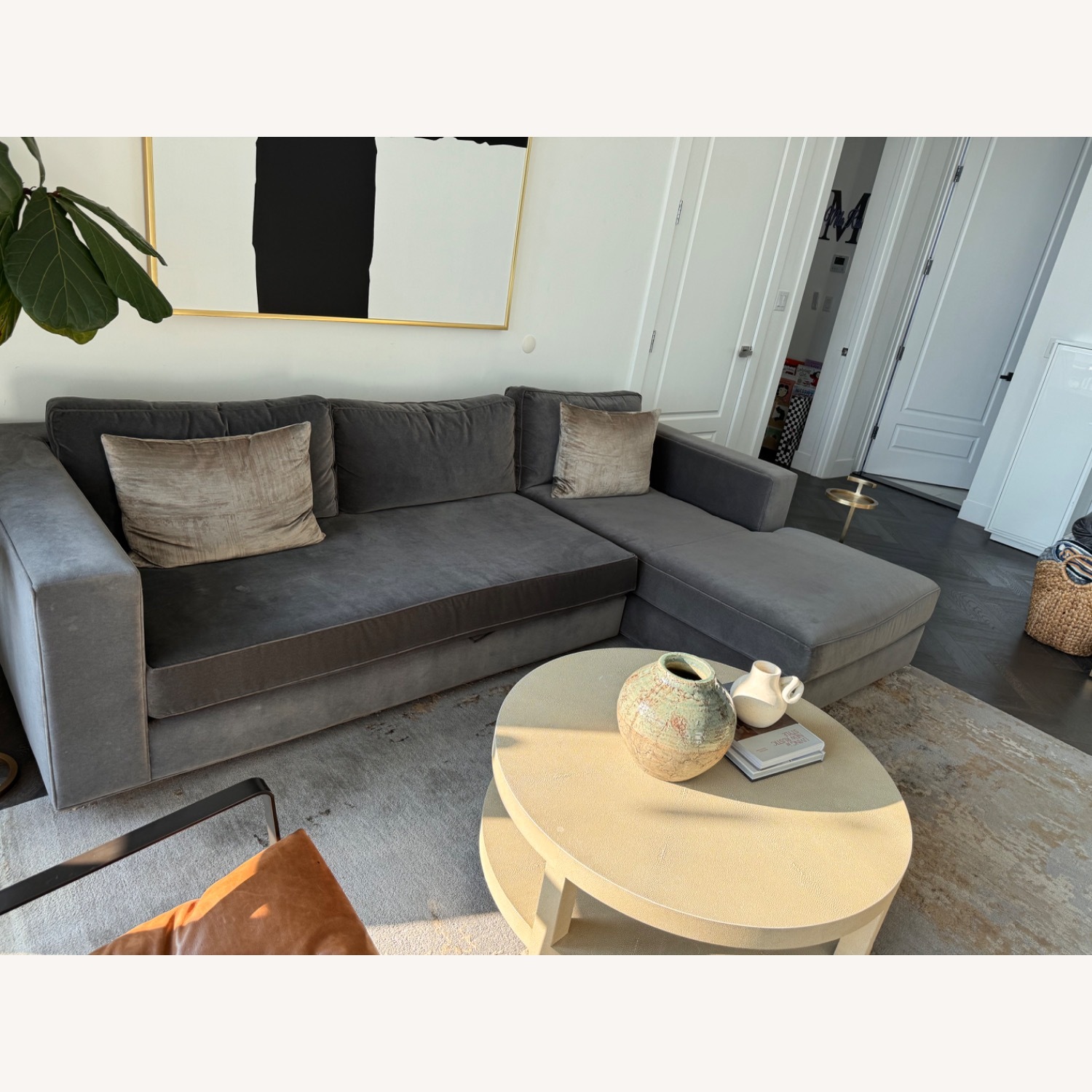 Maddox Right-Arm Chaise Sectional - image-1