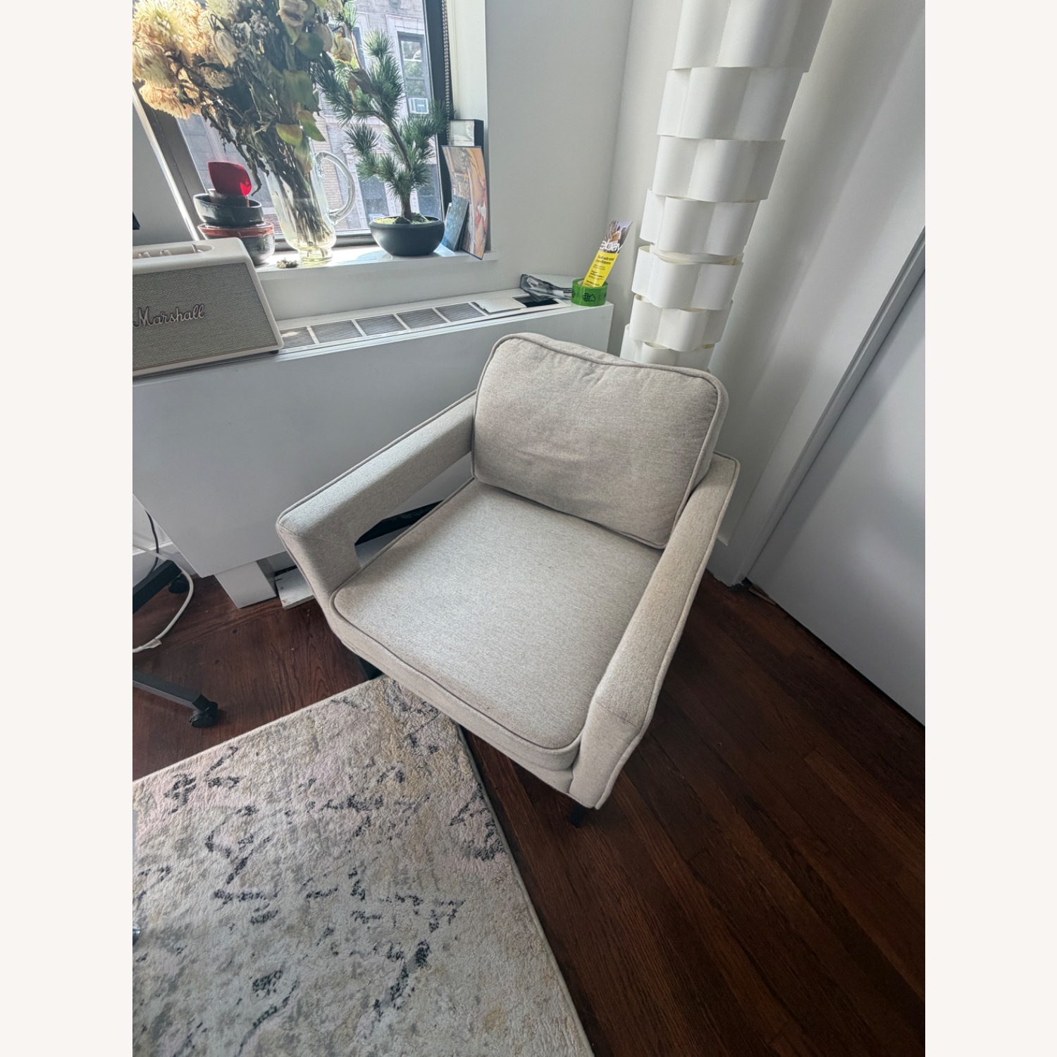 Modern Beige Armchair  - image-2
