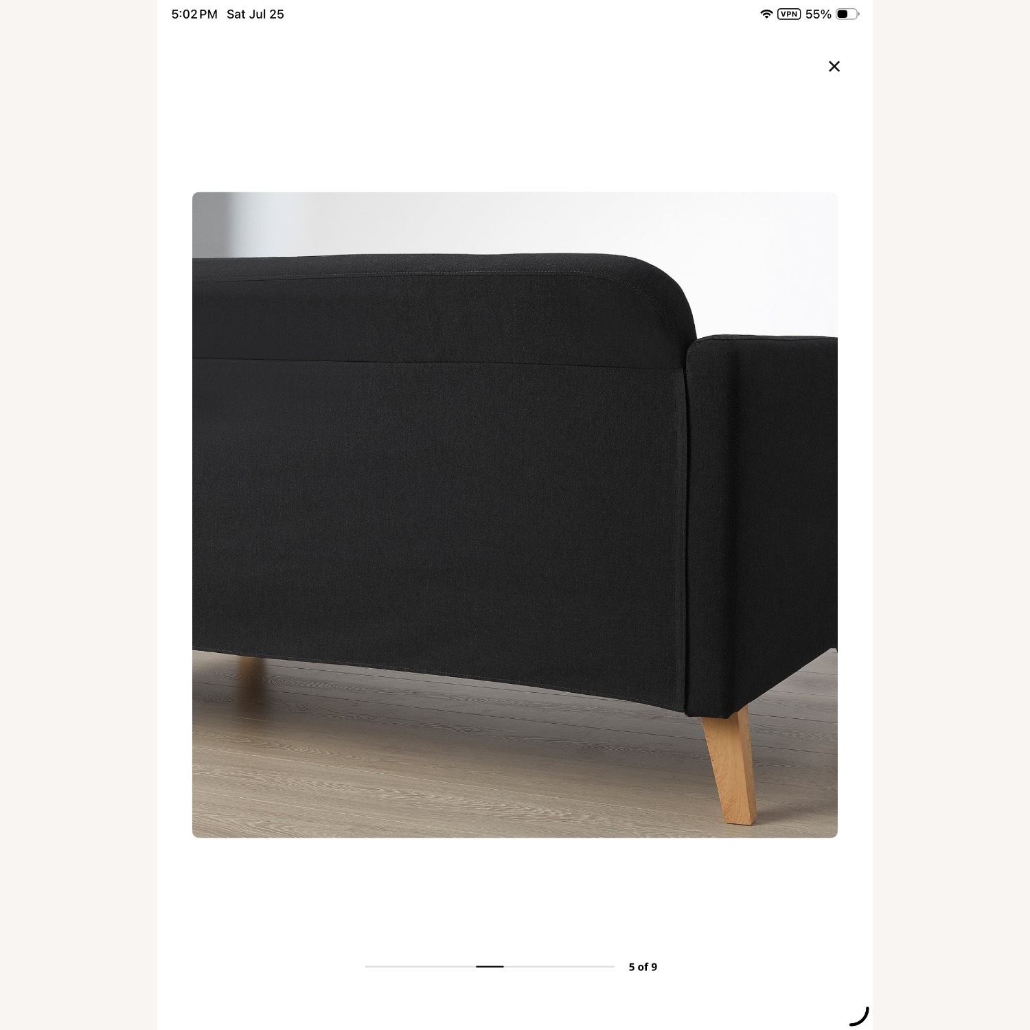 IKEA Linanas Sofa With Chaise - image-3