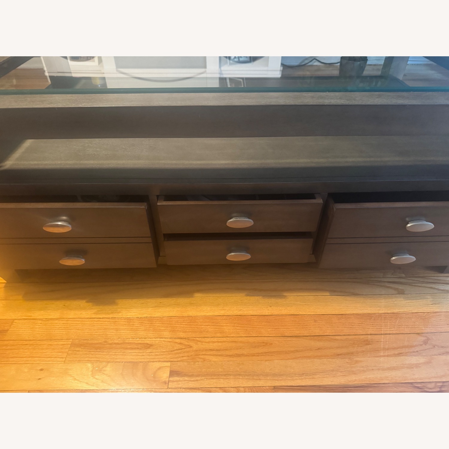 Bob's Discount Furniture Prestige Dark Brown Coffee Table - image-3
