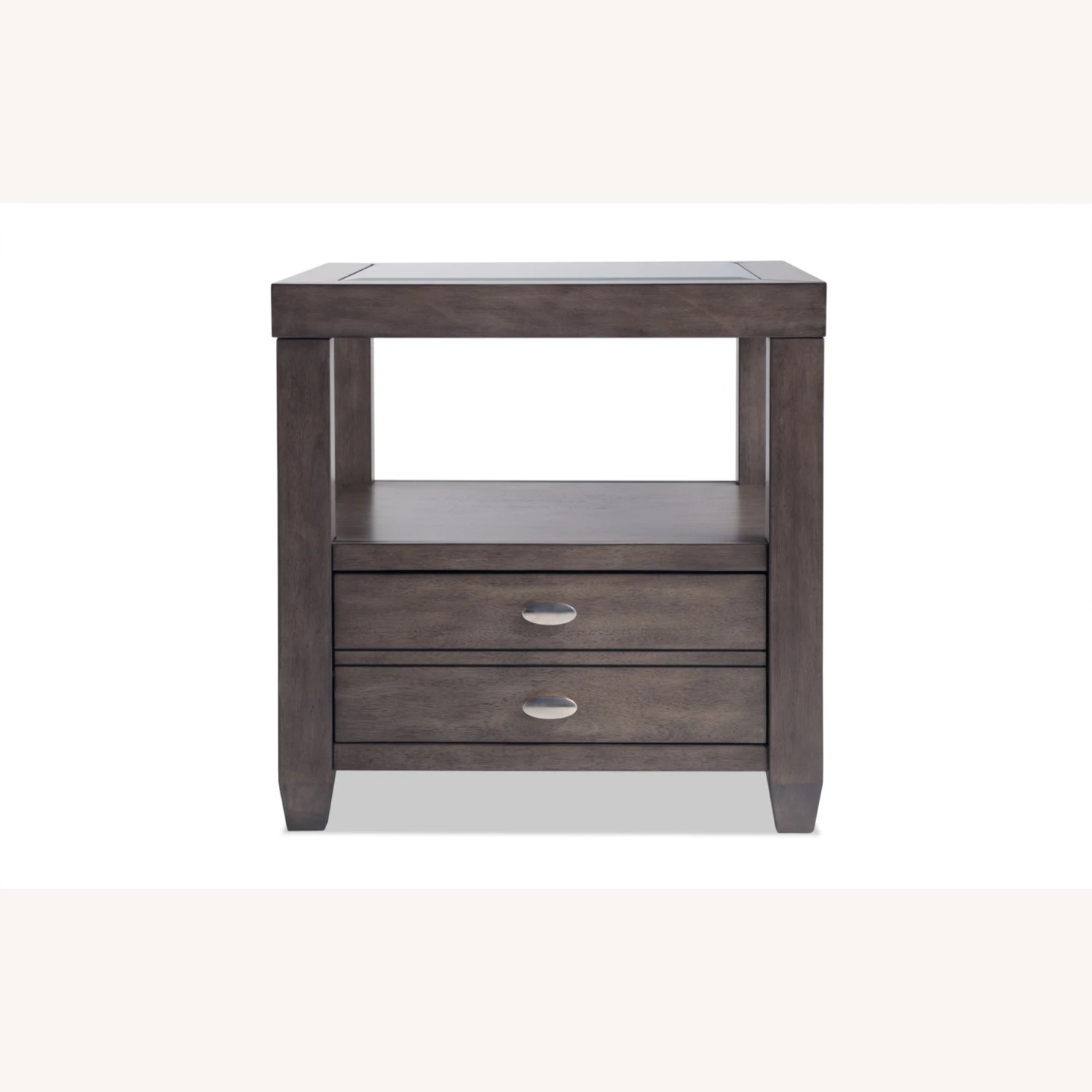 Prestige Gray Storage End Table - image-5
