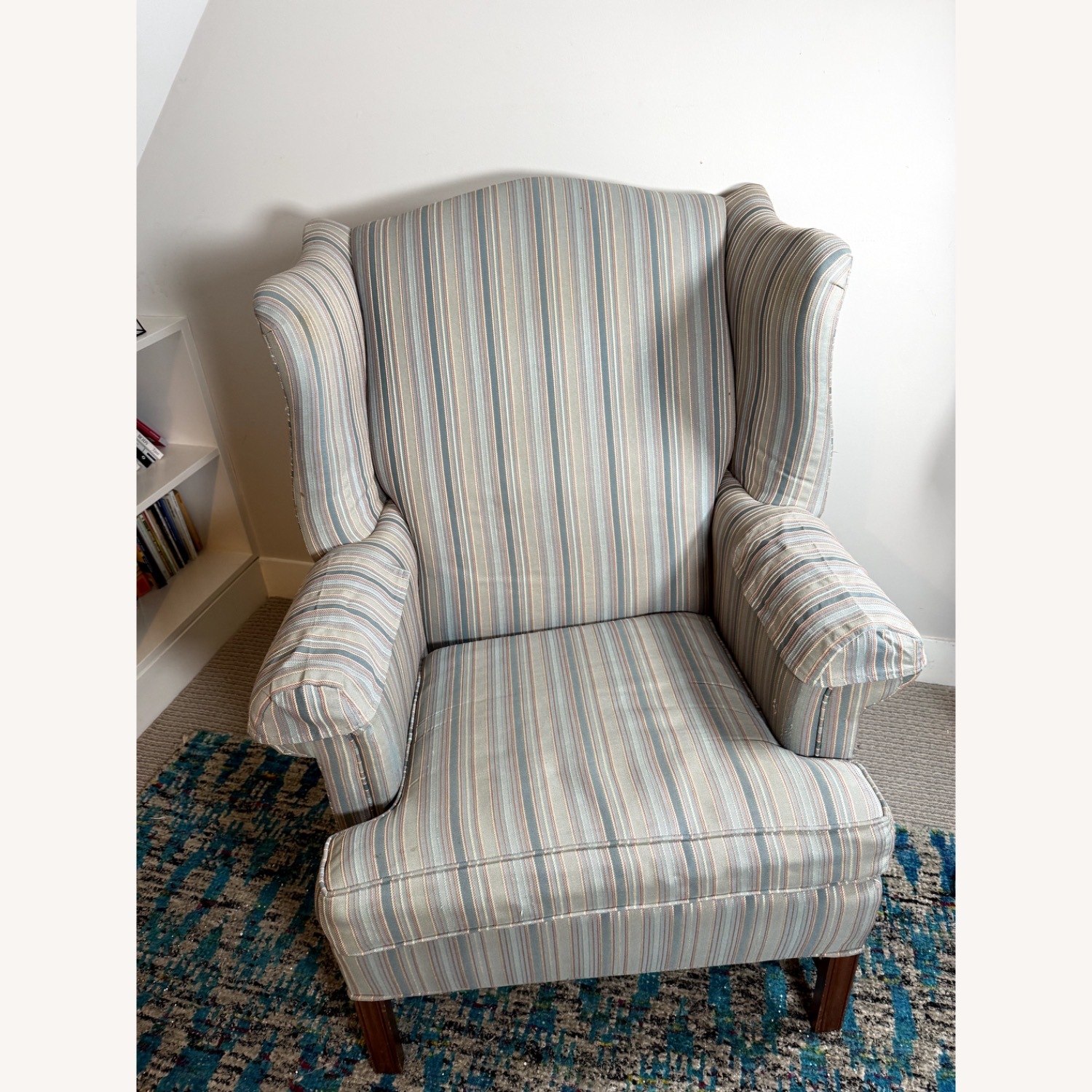 Ethan Allen Vintage Wingback Armchair - image-2