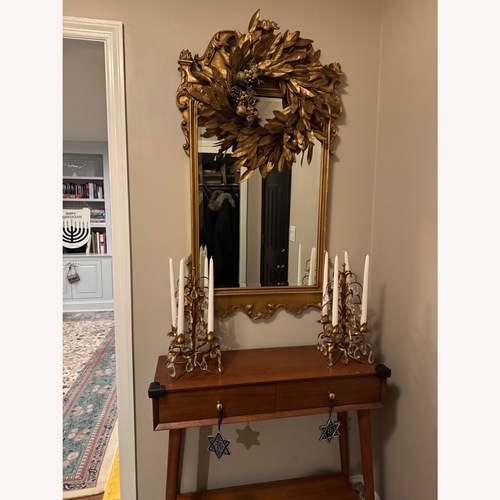 Used West Elm Natural Side Table for sale on AptDeco