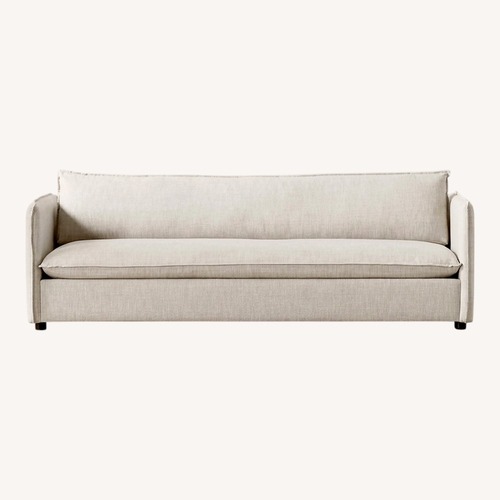Used CB2 Corroy Natural Linen 3+ Seater Sofa for sale on AptDeco