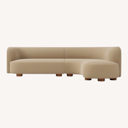 Used West Elm 2 Piece Laurent Sectional for sale on AptDeco