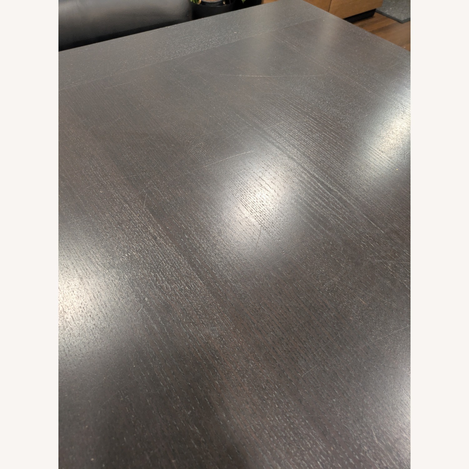 Scandinavian Designs Black Wood Dining Table - image-3