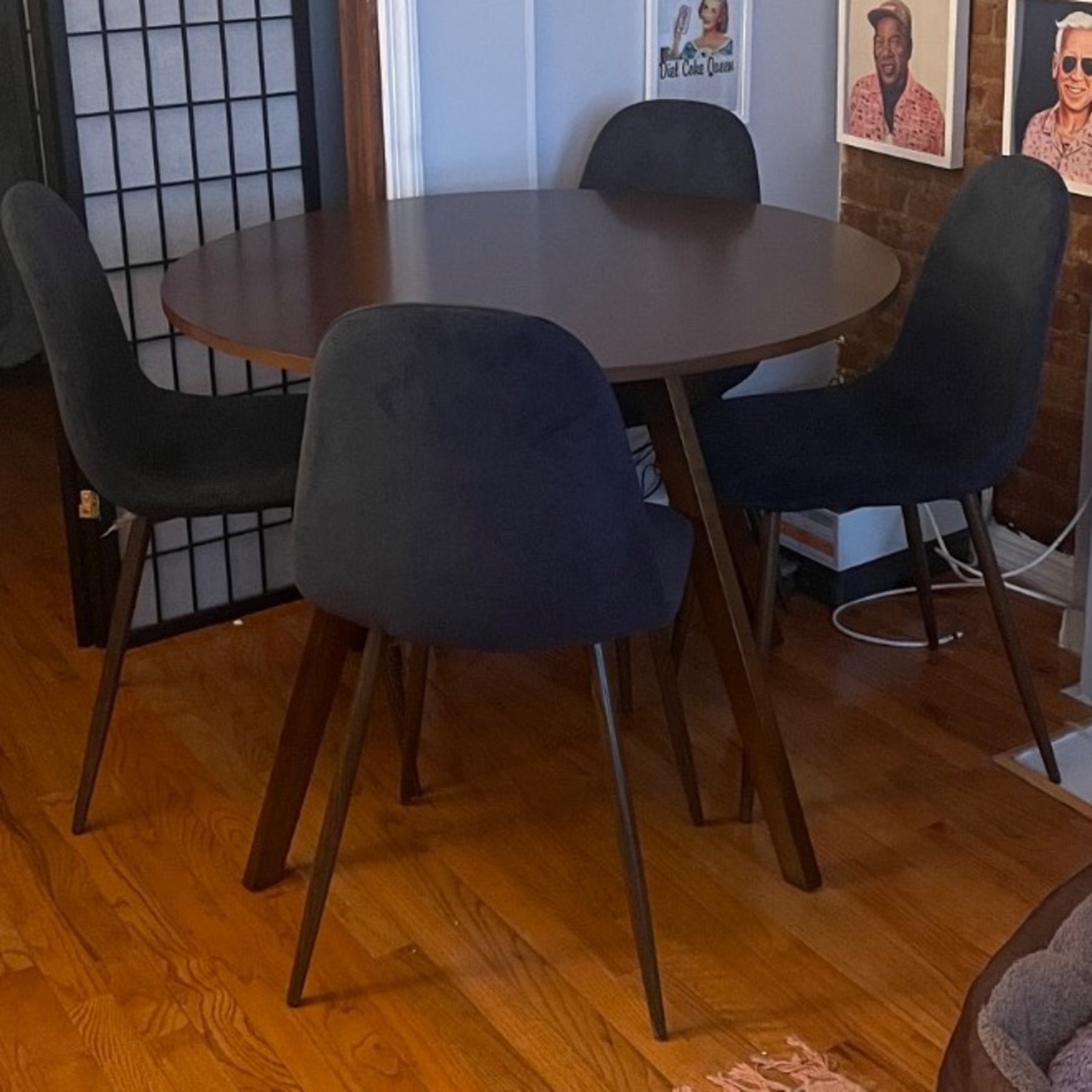 AllModern Nikolai Solid Wood Round Dining Table - image-2