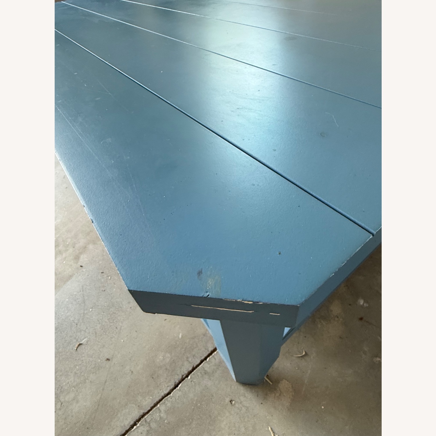 Peters-Revington Blue Wood Coffee Table - image-8
